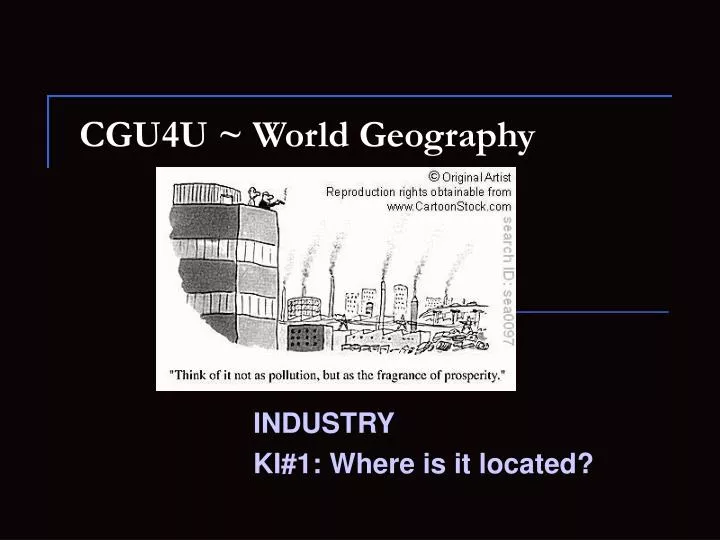cgu4u world geography
