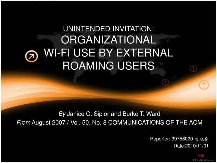 unintended invitation organizational wi fi use by external roaming users