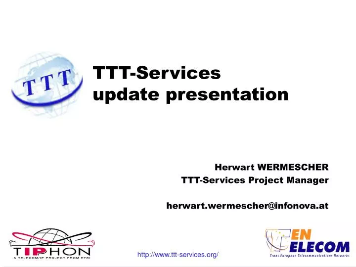 ttt services update presentation