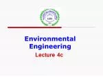 Environmental Engineering Lecture 4c - slide 1