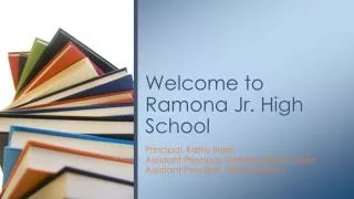 Welcome to Ramona Jr. High School