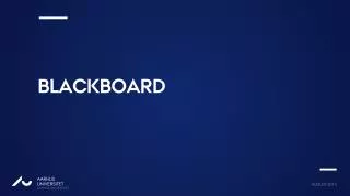 blackboard