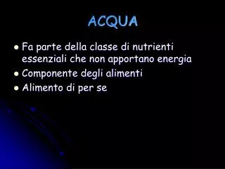 acqua