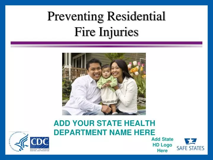 preventing residential fire injuries