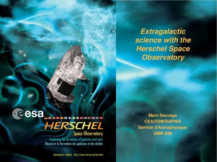 extragalactic science with the herschel space observatory