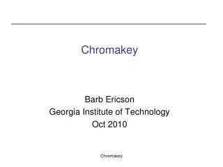 Chromakey