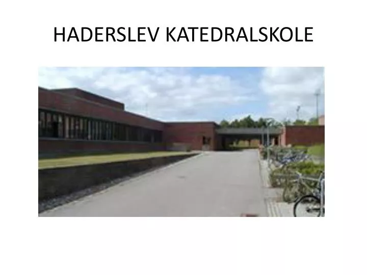 haderslev katedralskole