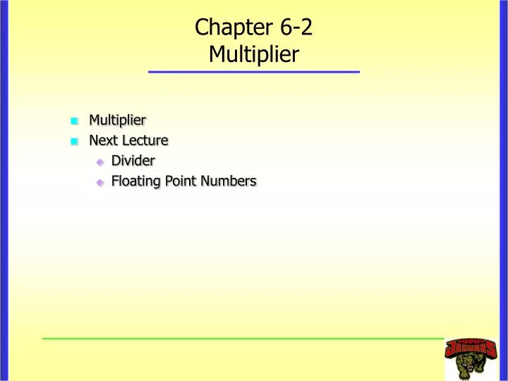 chapter 6 2 multiplier
