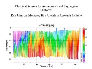 Chemical Sensors for Autonomous and Lagrangian Platforms