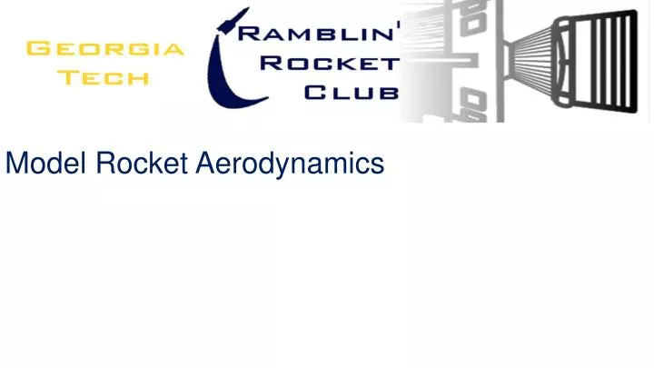 model rocket aerodynamics