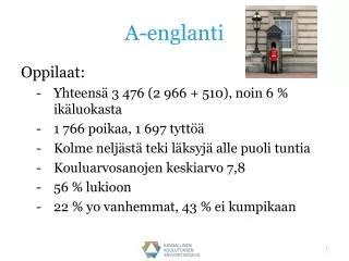a englanti