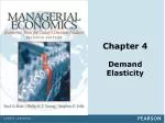 Chapter 4 Demand Elasticity - slide 1