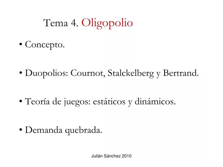 tema 4 oligopolio