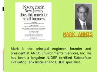 Mark Annis Gilliete Of ANCO works