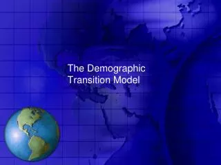 the demographic transition model