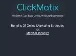 The Benefits Of Using SEO for Medical Industry - slide 1