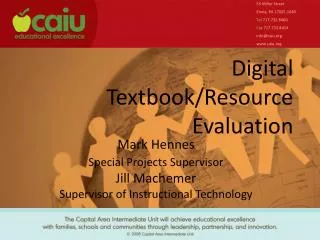 Digital Textbook/Resource Evaluation