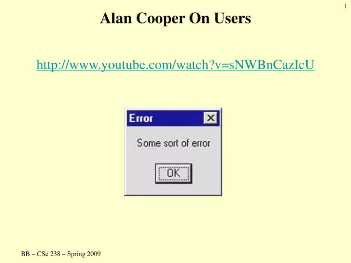 alan cooper on users