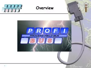 PROFIBUS Expert Talk Chapter 1 - Overview Chapter 2 - Bus Physics &amp; Wiring