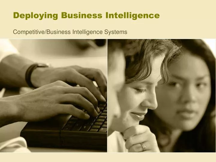 deploying business intelligence