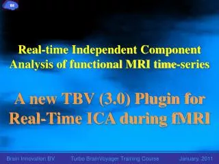 Real-time Independent Component Analysis of functional MRI time-series