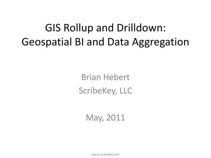 gis rollup and drilldown geospatial bi and data aggregation