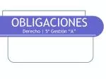 OBLIGACIONES - slide 1