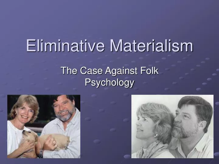 eliminative materialism
