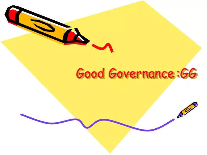 good governance gg