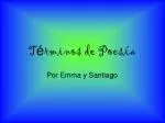 T é rminos de Poesía - slide 1