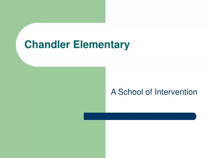chandler elementary
