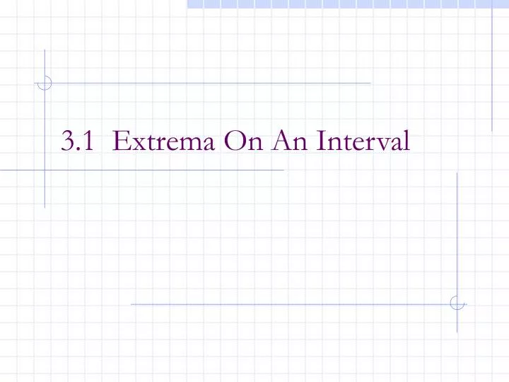 3 1 extrema on an interval