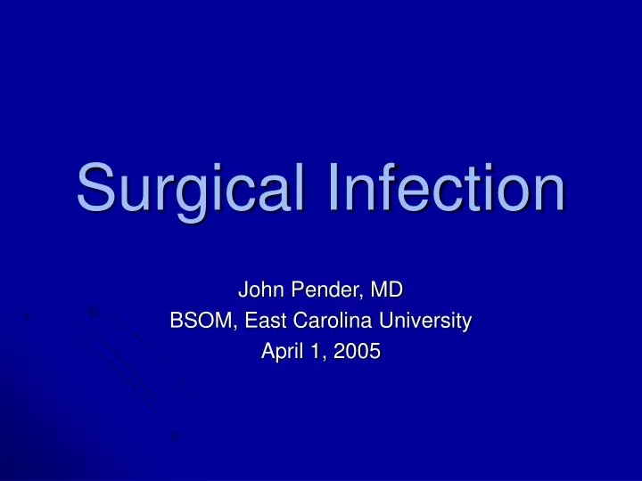 surgical infection