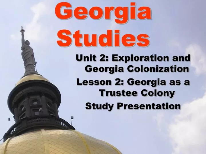 georgia studies