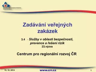 centrum pro region ln rozvoj r