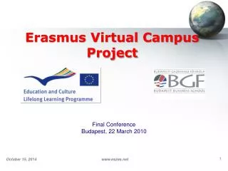 Erasmus Virtual Campus Project
