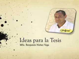 ideas para la tesis