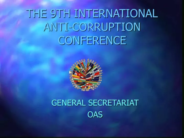 the 9th international anti corruption conference