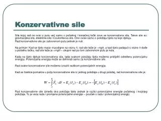 konzervativne sile