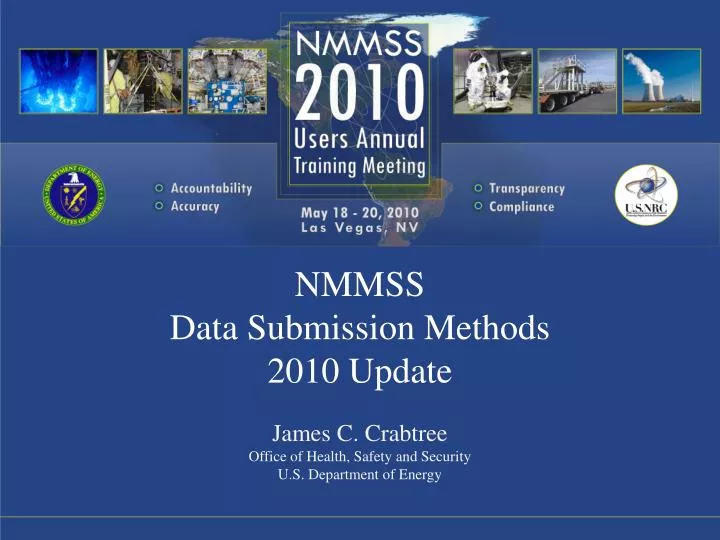 nmmss data submission methods 2010 update