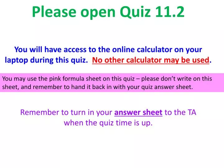 please open quiz 11 2