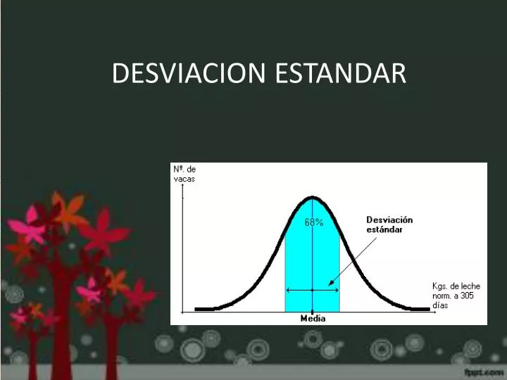 desviacion estandar