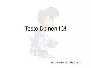 teste deinen iq