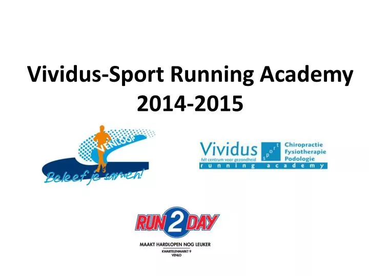 vividus sport running academy 2014 2015