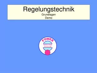 regelungstechnik grundlagen demo