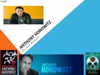 Anthony horowitz