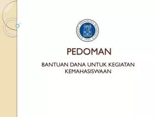 pedoman