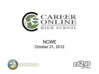 NCWE October 21, 2012