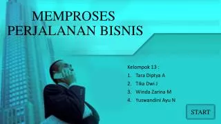memproses perjalanan bisnis