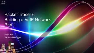 Packet Tracer 6 Building a VoIP Network Part 1